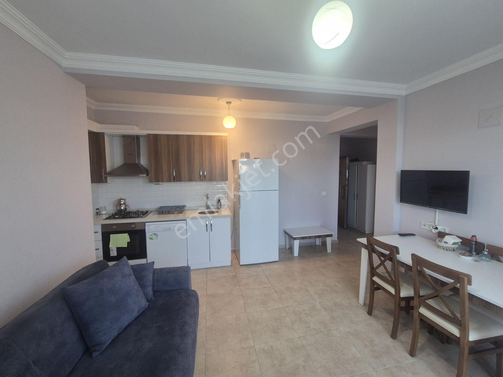 Rotam Emlaktan Dalaman Havuzlu Sitede Eşyalı Satılık 1+1 Daire — fotoğraf 21