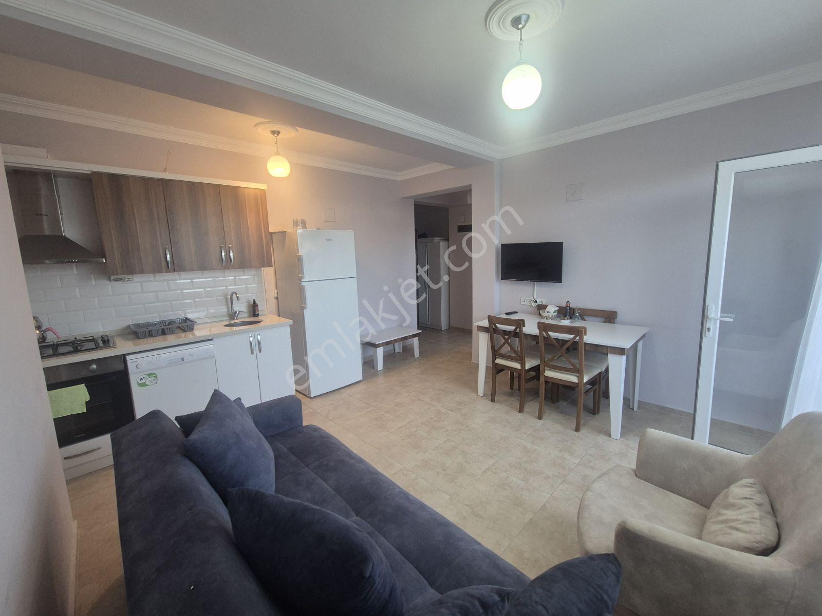 Rotam Emlaktan Dalaman Havuzlu Sitede Eşyalı Satılık 1+1 Daire — fotoğraf 22