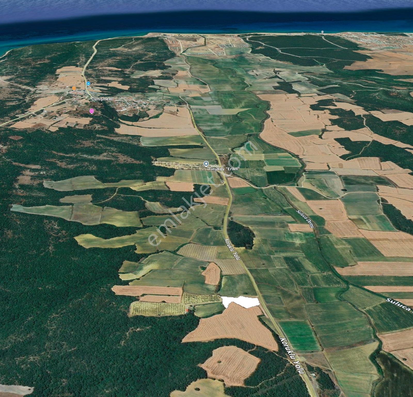 Arsambenim'den Erikli Plajına 5 Dk-asfalt Cepheli 3.832 M2 Tarla — fotoğraf 9