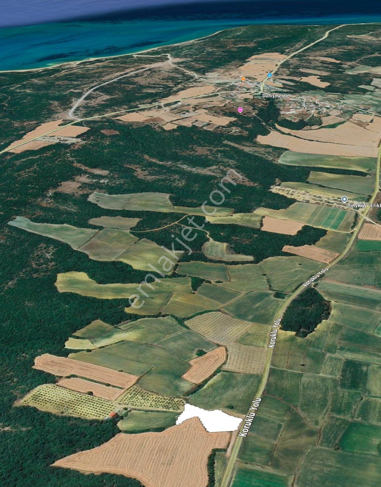 Arsambenim'den Erikli Plajına 5 Dk-asfalt Cepheli 3.832 M2 Tarla — fotoğraf 11