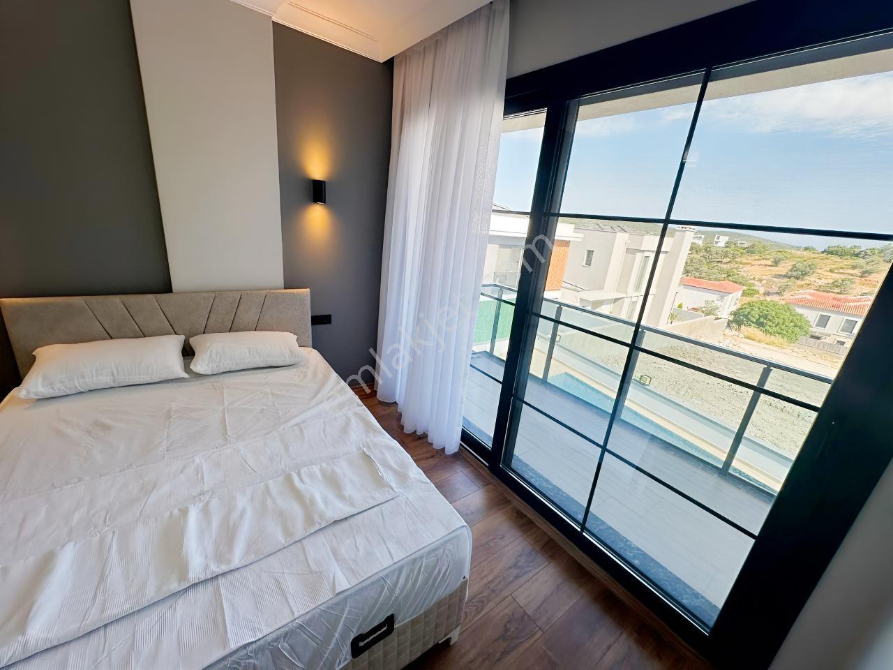 İzmir Çeşme Şifne Denize Yakın Havuzlu Dubleks Villa — fotoğraf 16