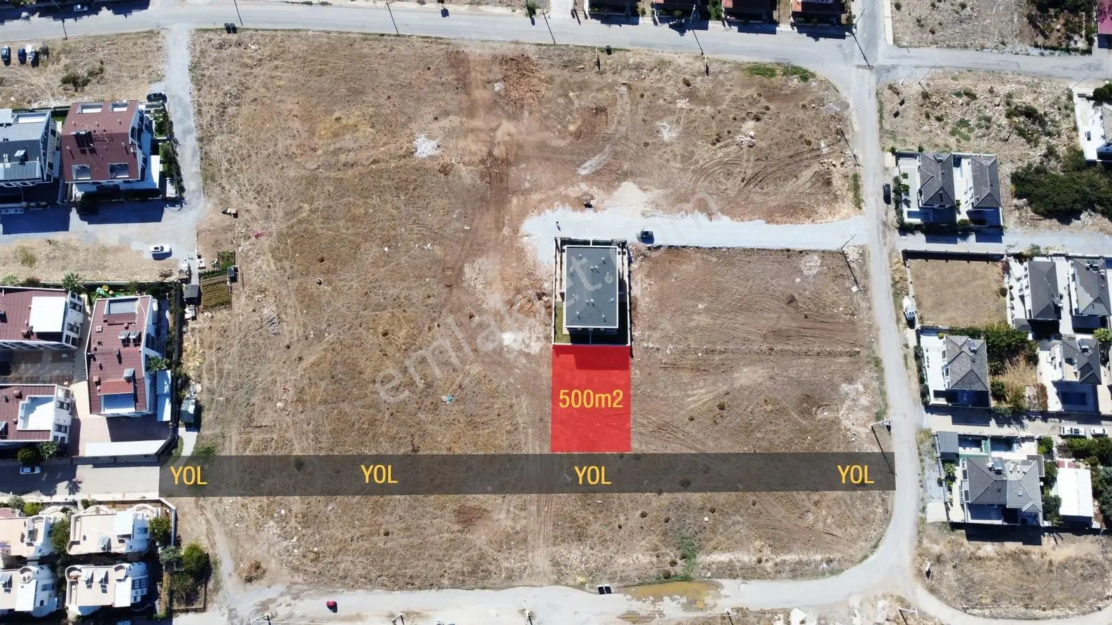 Didim Efeler 500 M² Dördüz Villa Arsası Ruhsat Fiyata Dahil — fotoğraf 3