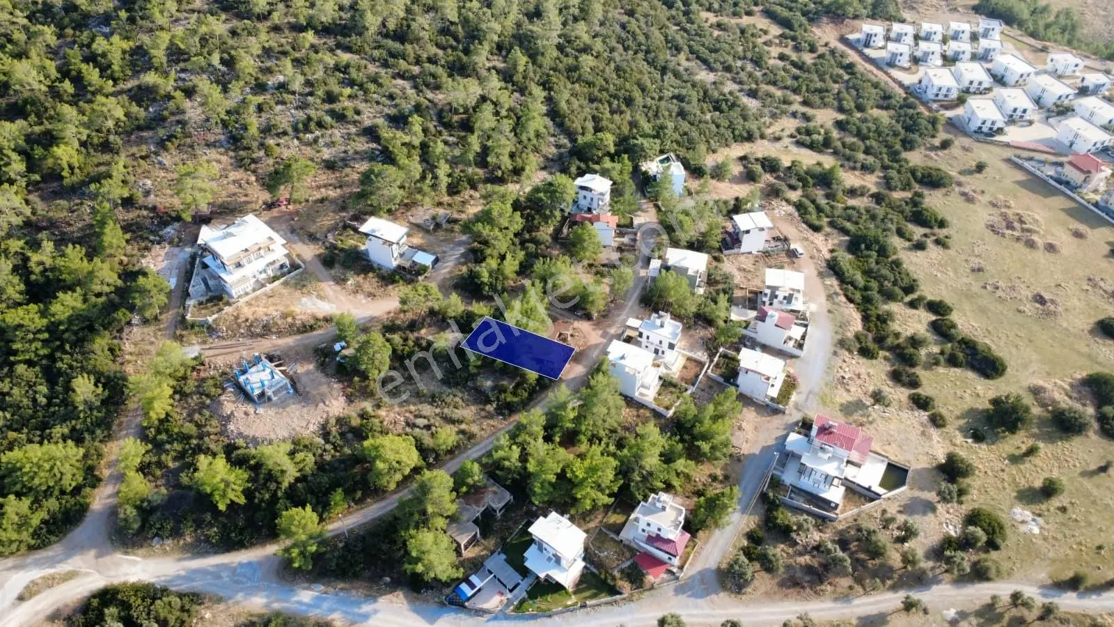 Didim Akbükte Vılla Yapılaşmasına Uygun Arsa