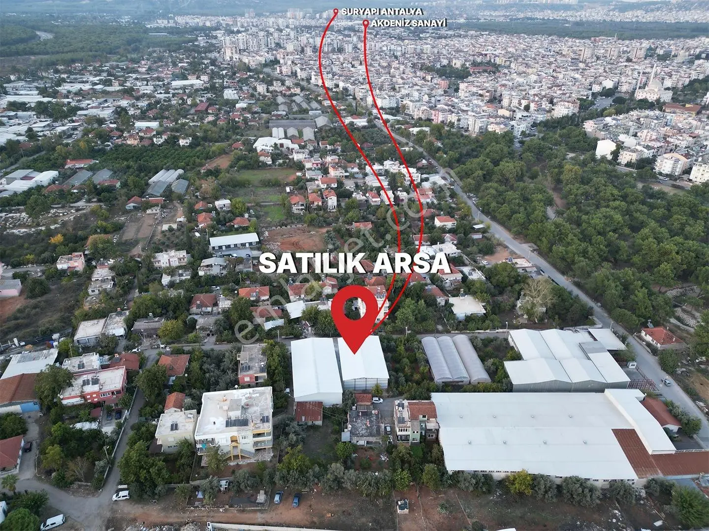 Antalya Kepez Avnitolunay Mh'De Satılık Hisseli Arsa