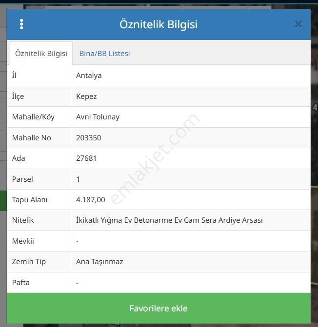 Antalya Kepez Avnitolunay Mh'de Satılık Hisseli Arsa — fotoğraf 11
