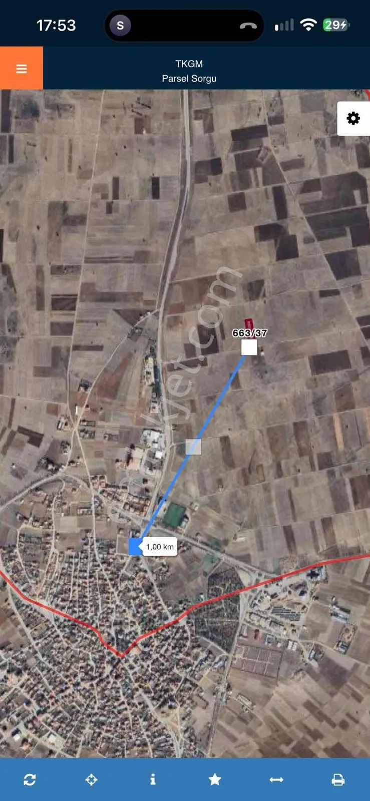 Enes Acur'dan Akören Tülce'de 2.598 M2 Sulanabilir Tarla — fotoğraf 8