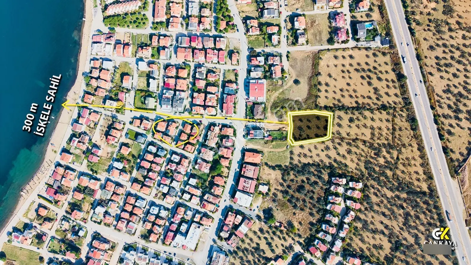 Çankaya'dan İskelede 1/5000 Plan İçinde Satılık Tarla — fotoğraf 5