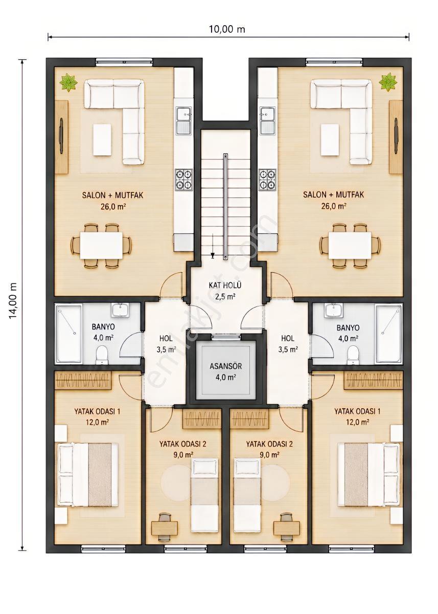 170 M² İmarlı Arsa Biga Merkez Hamdibey Mahallesi — fotoğraf 11