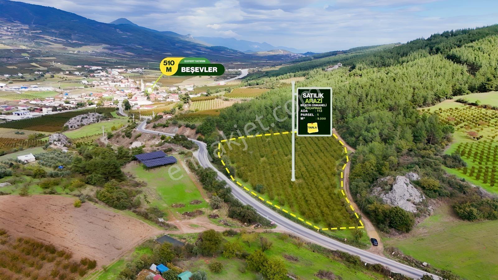 Expertten Bilecik Osmaneli Akçapınarda Satılık 9.000 M² Arazi! — fotoğraf 6