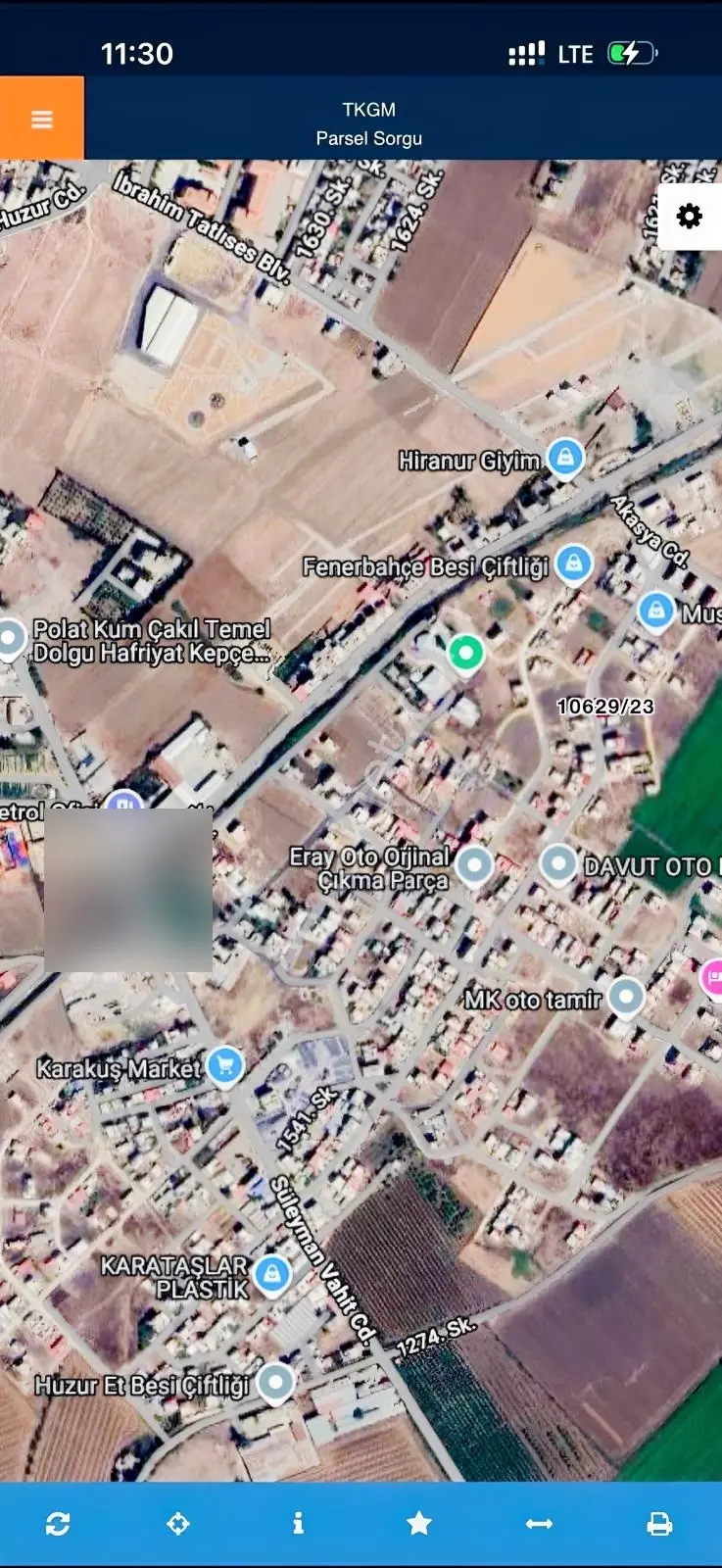 Koza Da Yerleşim Lanı İçerisinde Tektapu