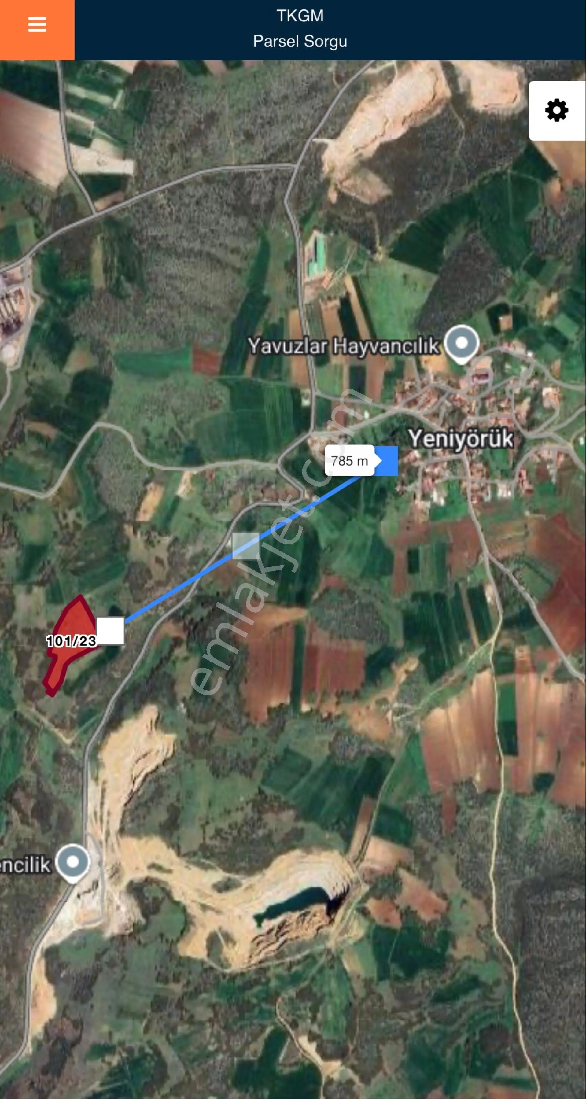 Balcity - Bursa İnegöl'de İlçeye Yakın 14.600 M2 Dev Tarla — fotoğraf 3