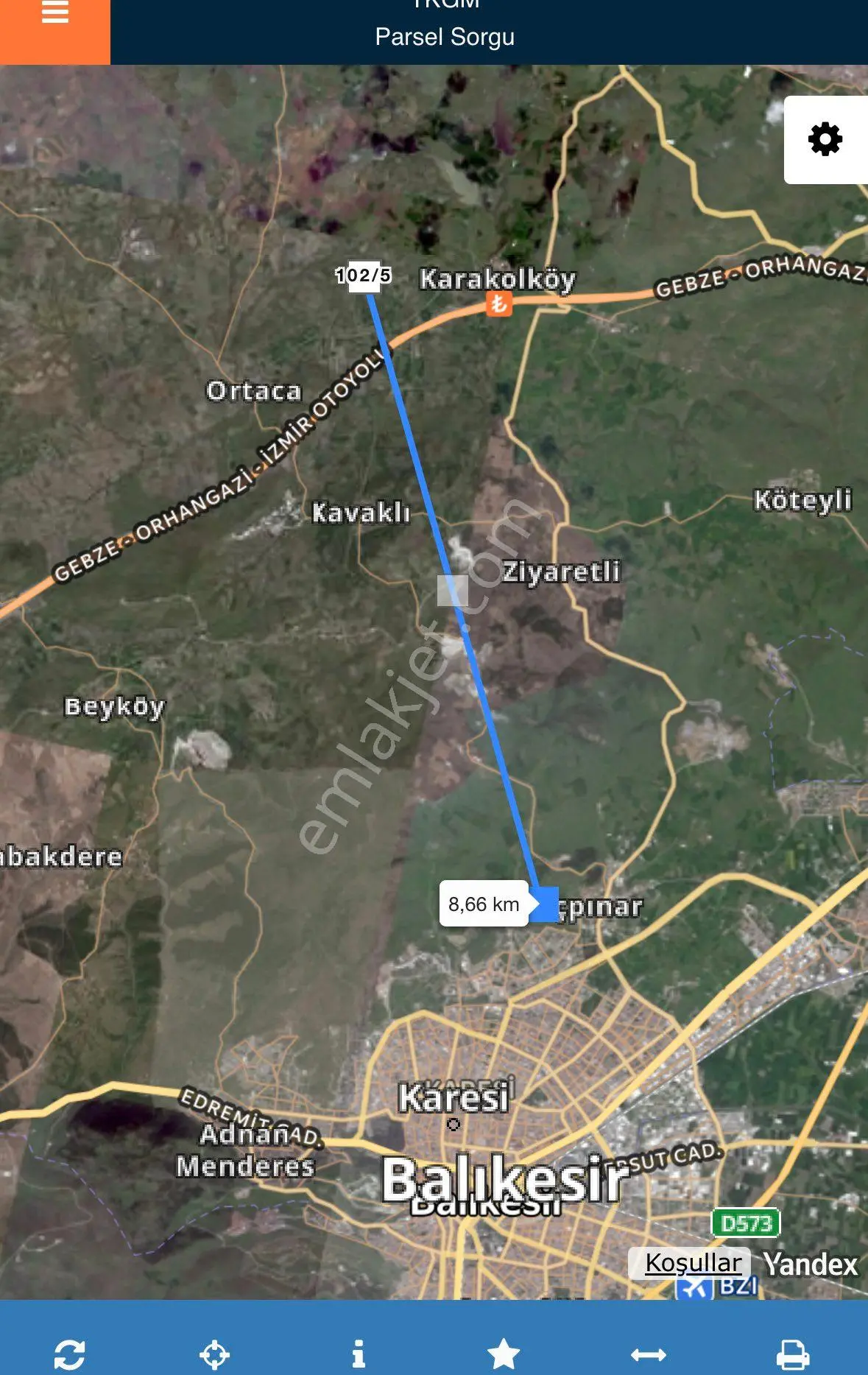 Balcity - Balıkesir Karesi Karakol Mah. Yatırımlık 1.851 M2 Tarla — fotoğraf 4