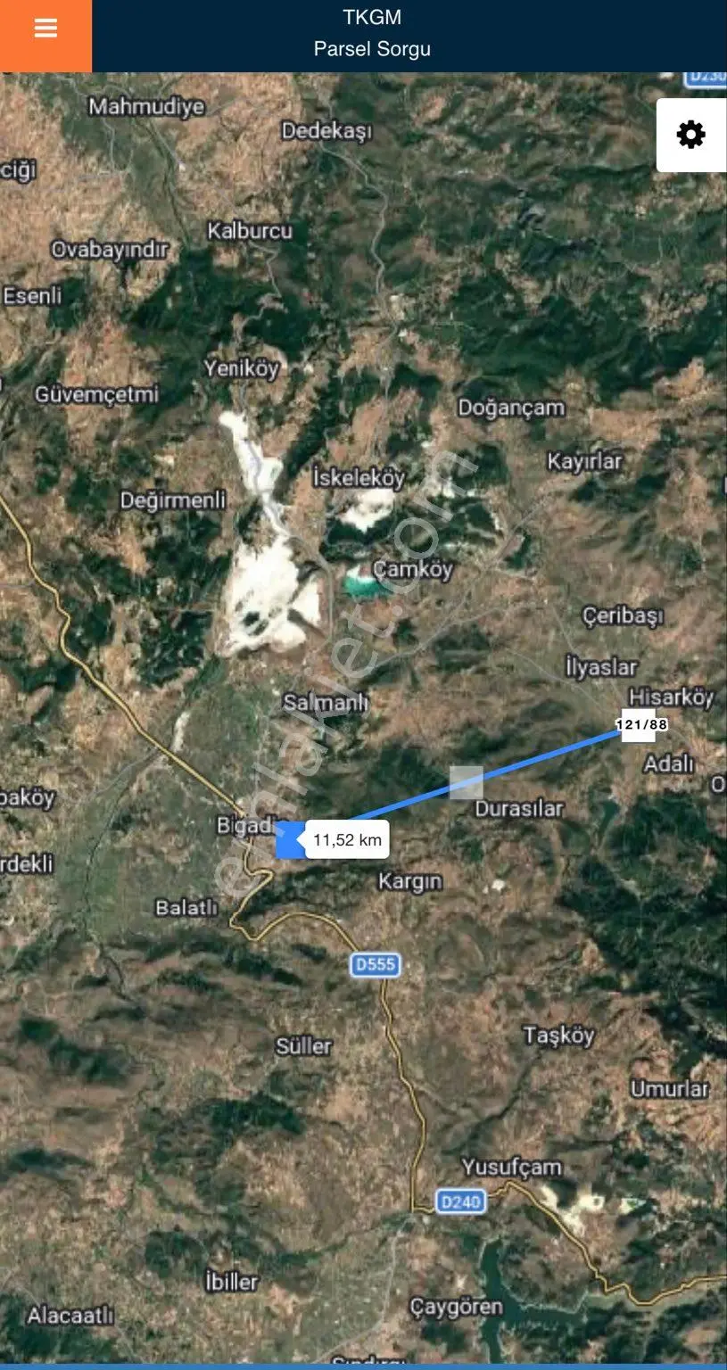 Balcity - Bigadiç Hisar Mah. Tek Tapu Fırsat 4.393 M2 Yatırım Fırsatı — fotoğraf 2
