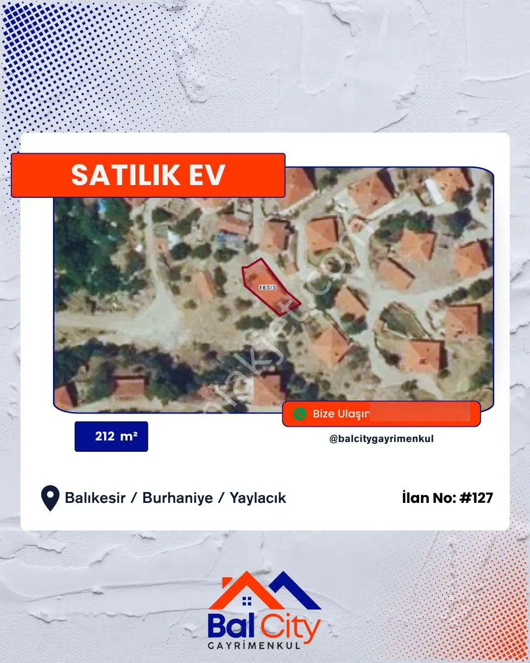 Balcity- Balıkesir Burhaniye'de 212 M2 - 2.5 Kat İmarlı, Arsa — fotoğraf 6