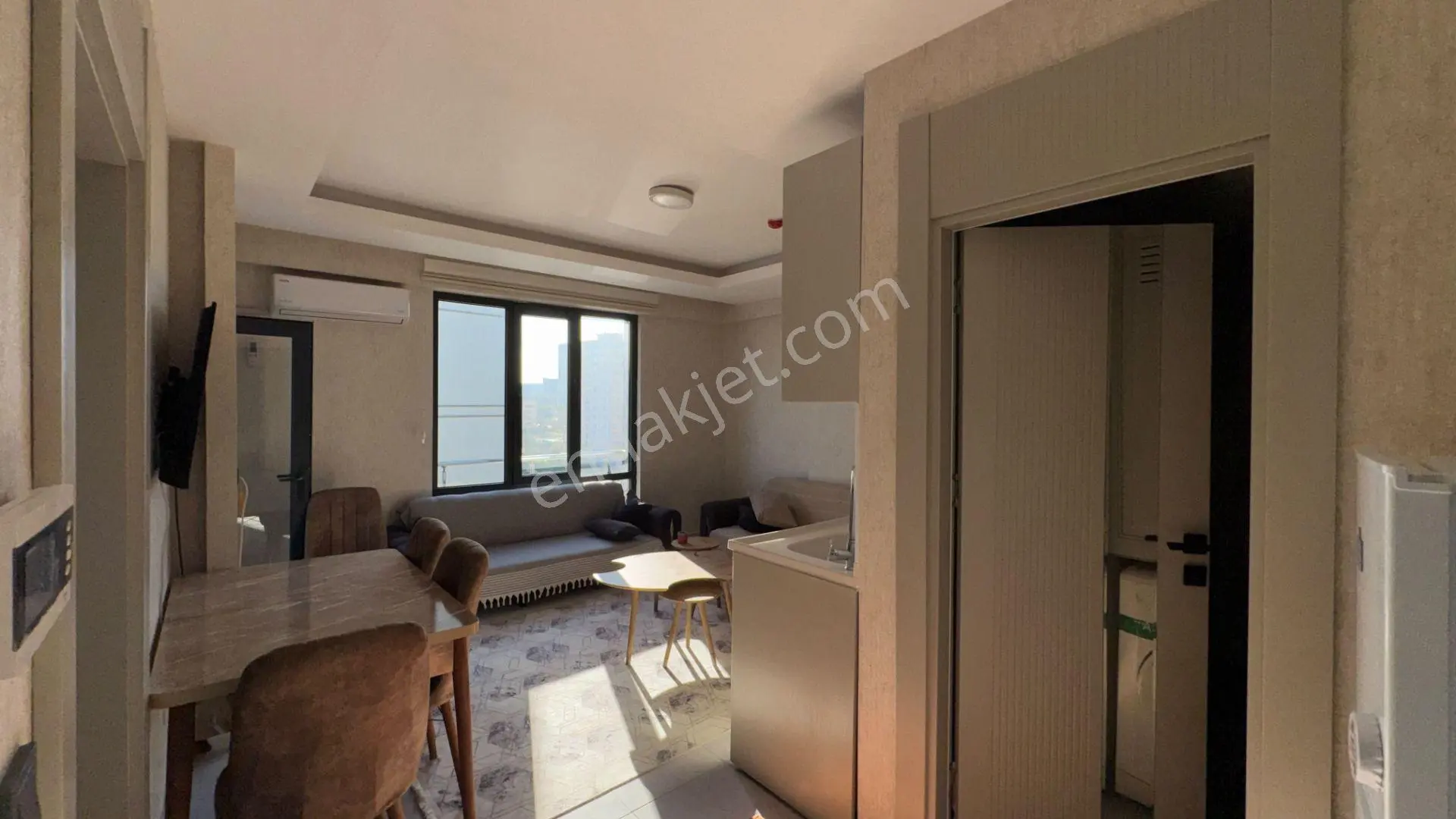 Ayaş'ta Deniz Manzaralı Eşyalı 1+1 Daire — fotoğraf 4