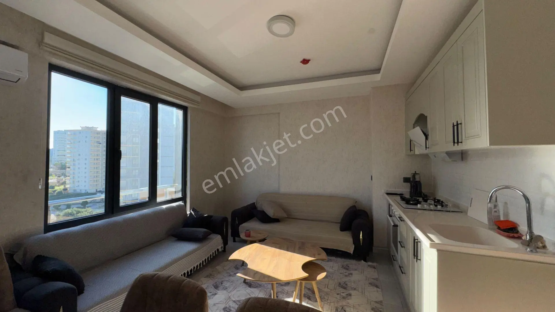 Ayaş'ta Deniz Manzaralı Eşyalı 1+1 Daire — fotoğraf 5