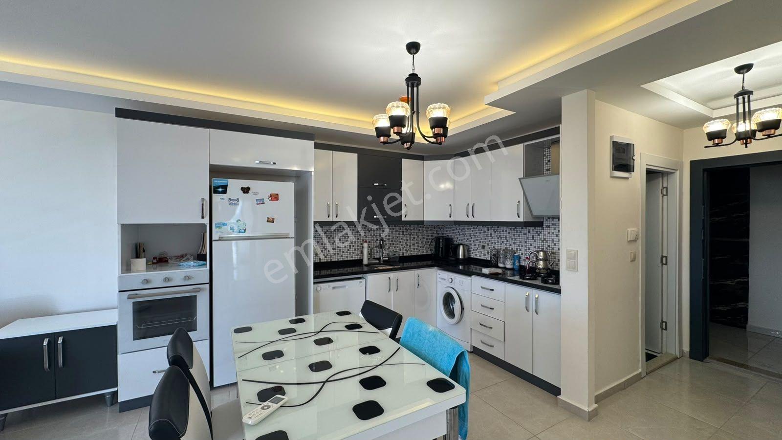Kızkalesi'nde Deniz Manzaralı Eşyalı 2+1 Daire — fotoğraf 14
