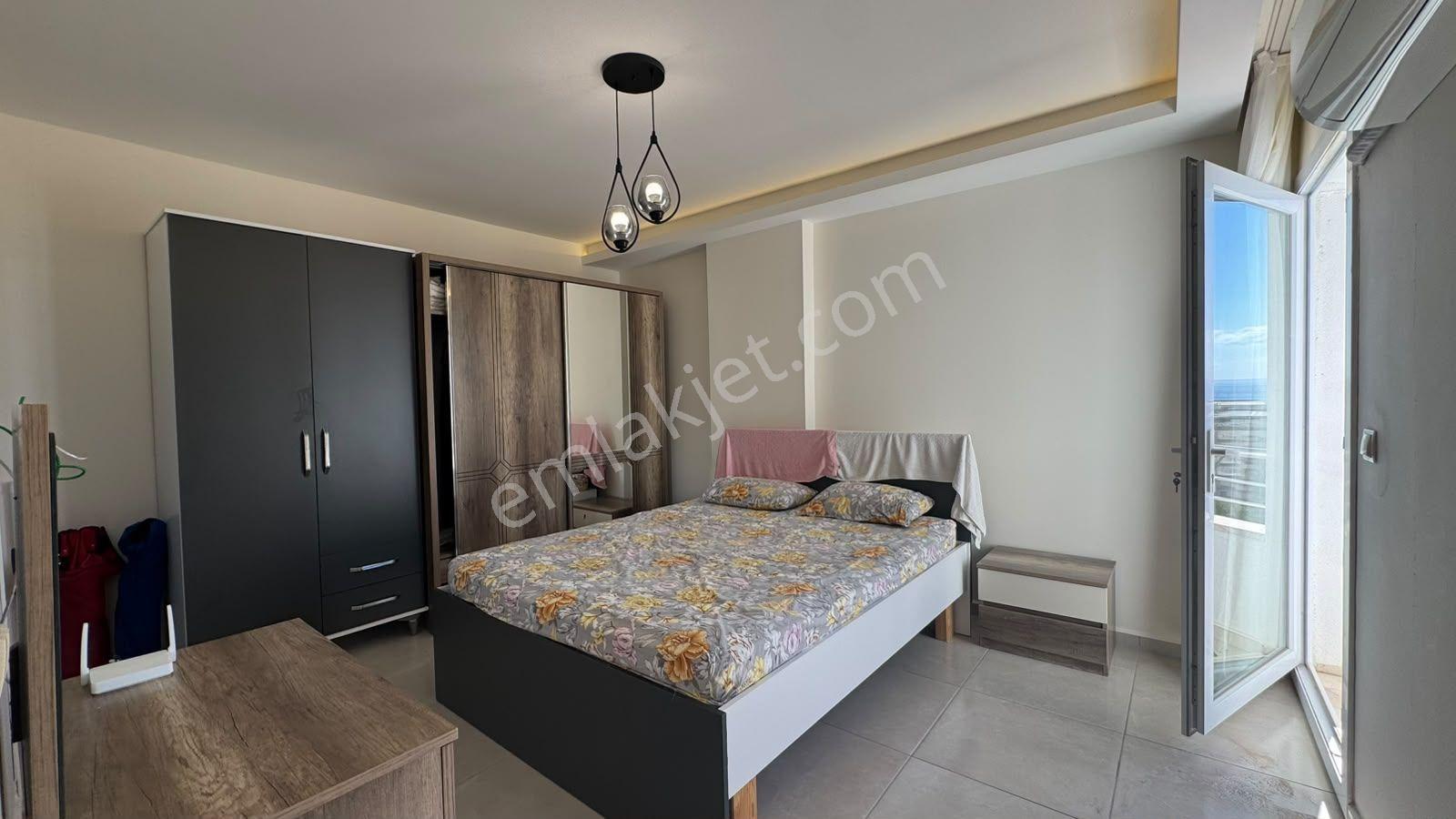 Kızkalesi'nde Deniz Manzaralı Eşyalı 2+1 Daire — fotoğraf 16