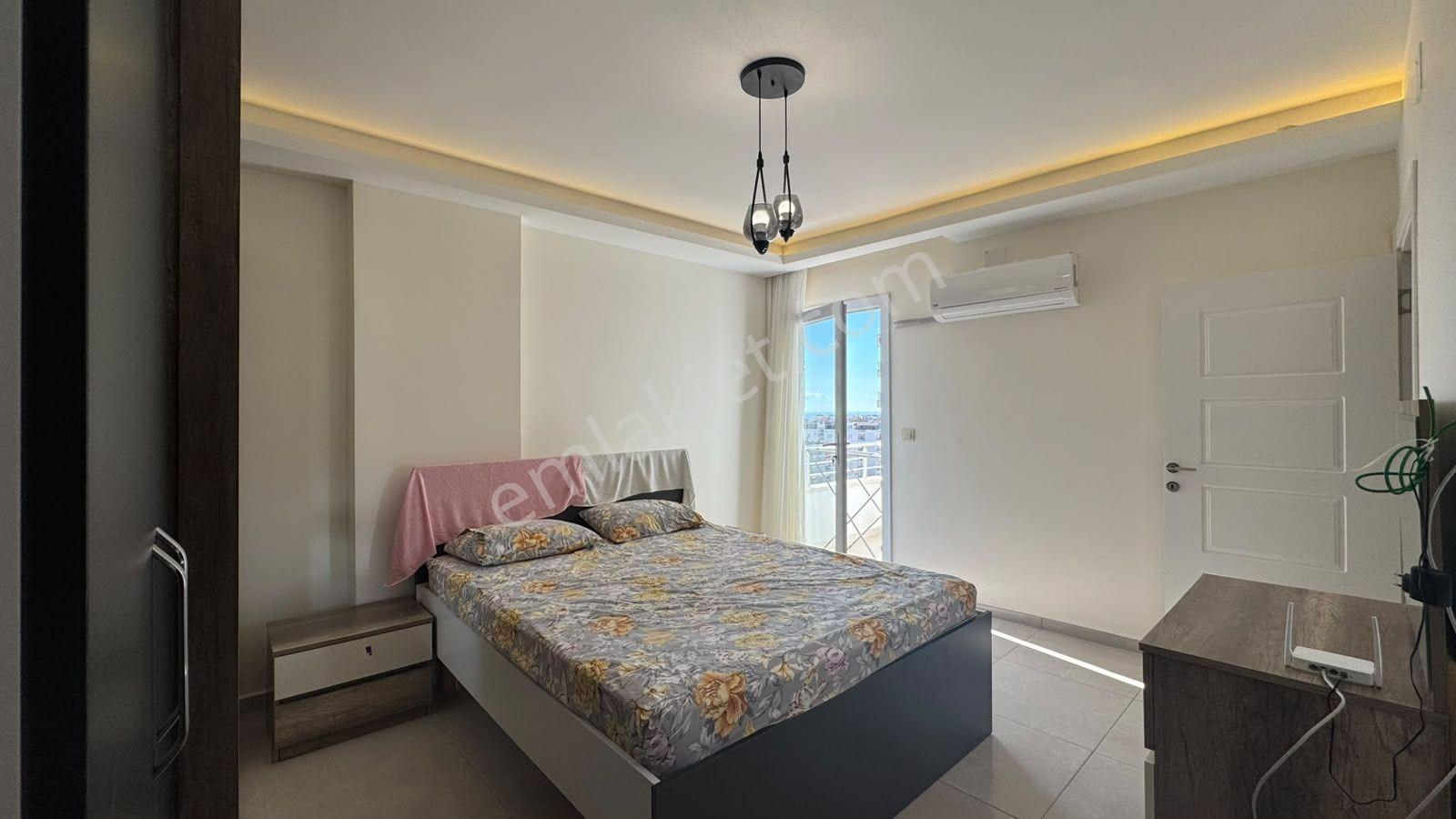 Kızkalesi'nde Deniz Manzaralı Eşyalı 2+1 Daire — fotoğraf 17