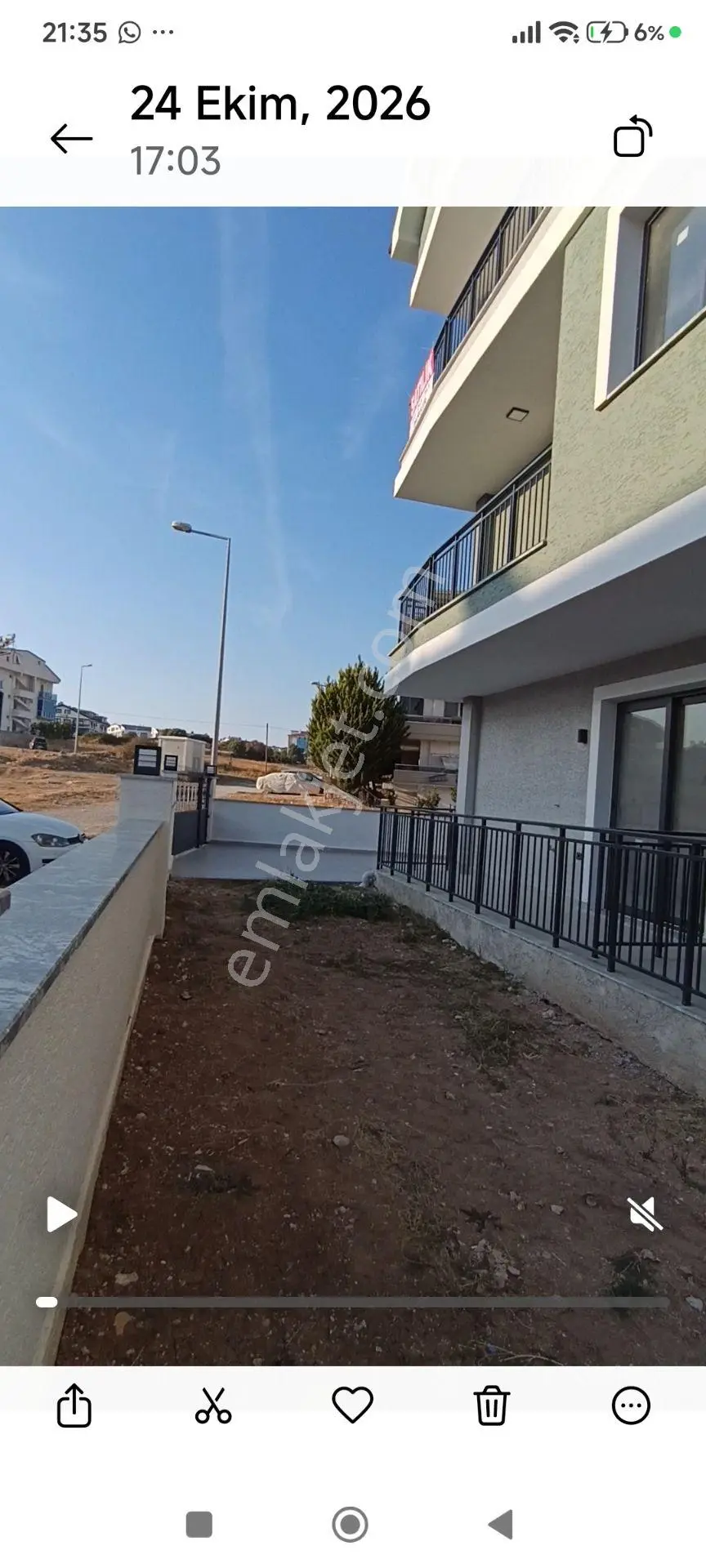 Didim Efeler'de Satılık Sıfır 1+1 Giriş Kat Daire 7 — fotoğraf 8