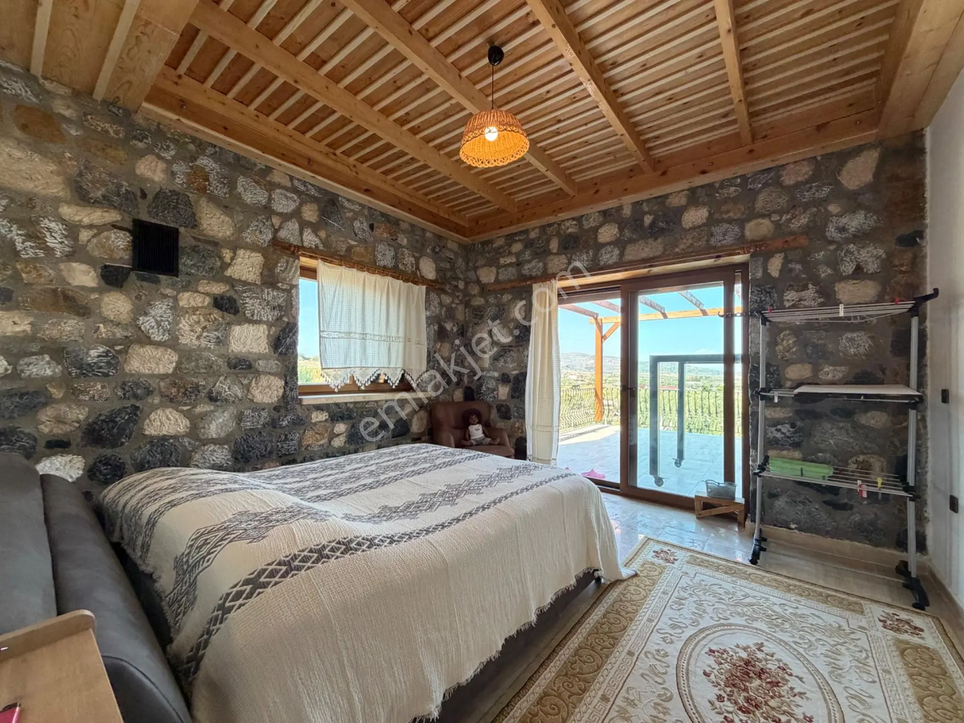 Gerçek Taş Ev Satılık 500 M2 Bahçeli — fotoğraf 14