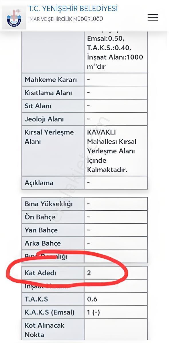 Bölgenin Uygunu Kavaklı Köy İçinde 576 M² Müstakil Tapulu Arsa