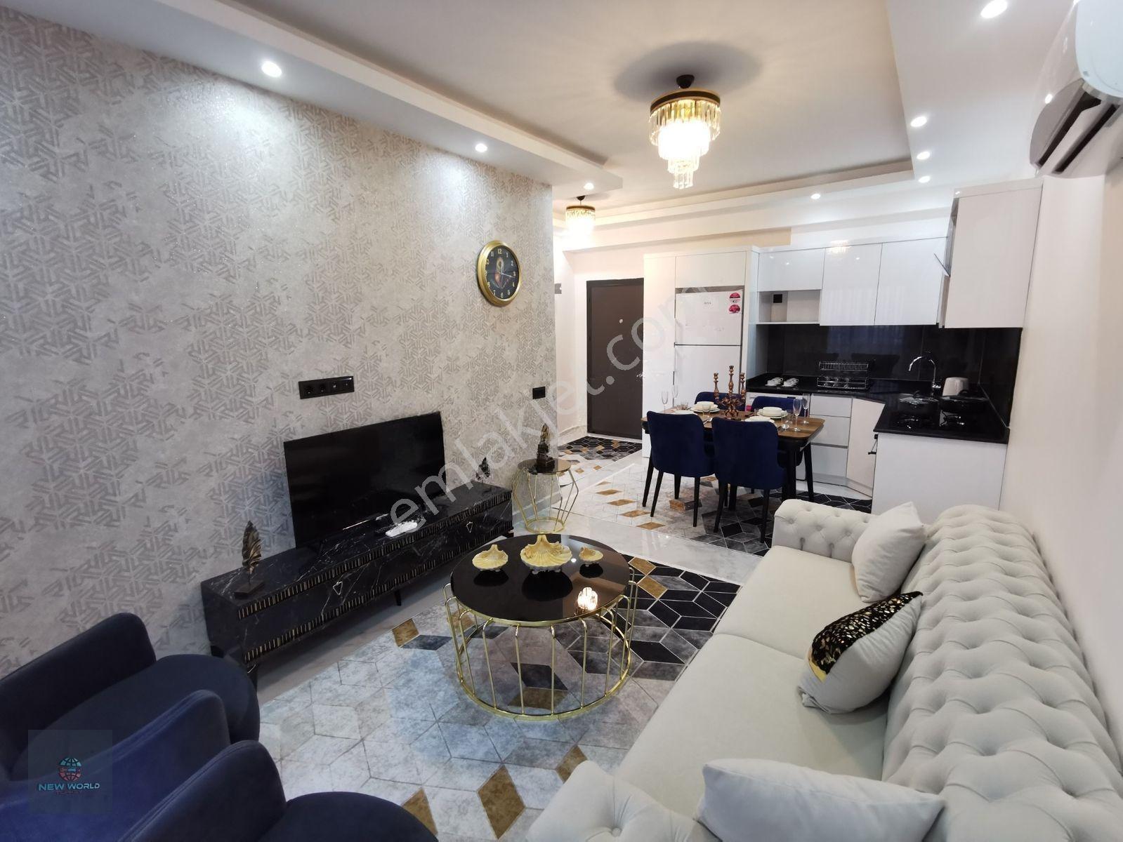 Alanya Mahmutlar Lüks Site İçi Lüks Eşyalı Satılık 1+1