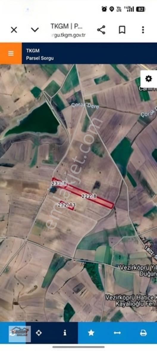 Vezirev Emlak'tan Yeni Toki İlerisinde 2839 M2 Satılık Tarla — fotoğraf 9