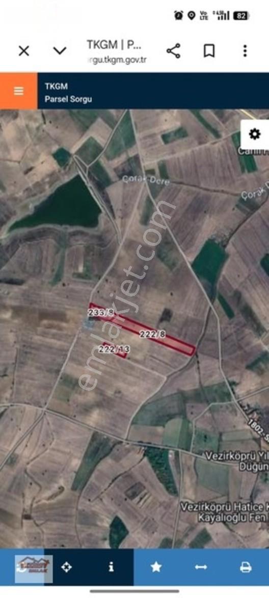 Vezirev Emlak'tan Yeni Toki İlerisinde 18.107 M2 Satılık Tarla — fotoğraf 9