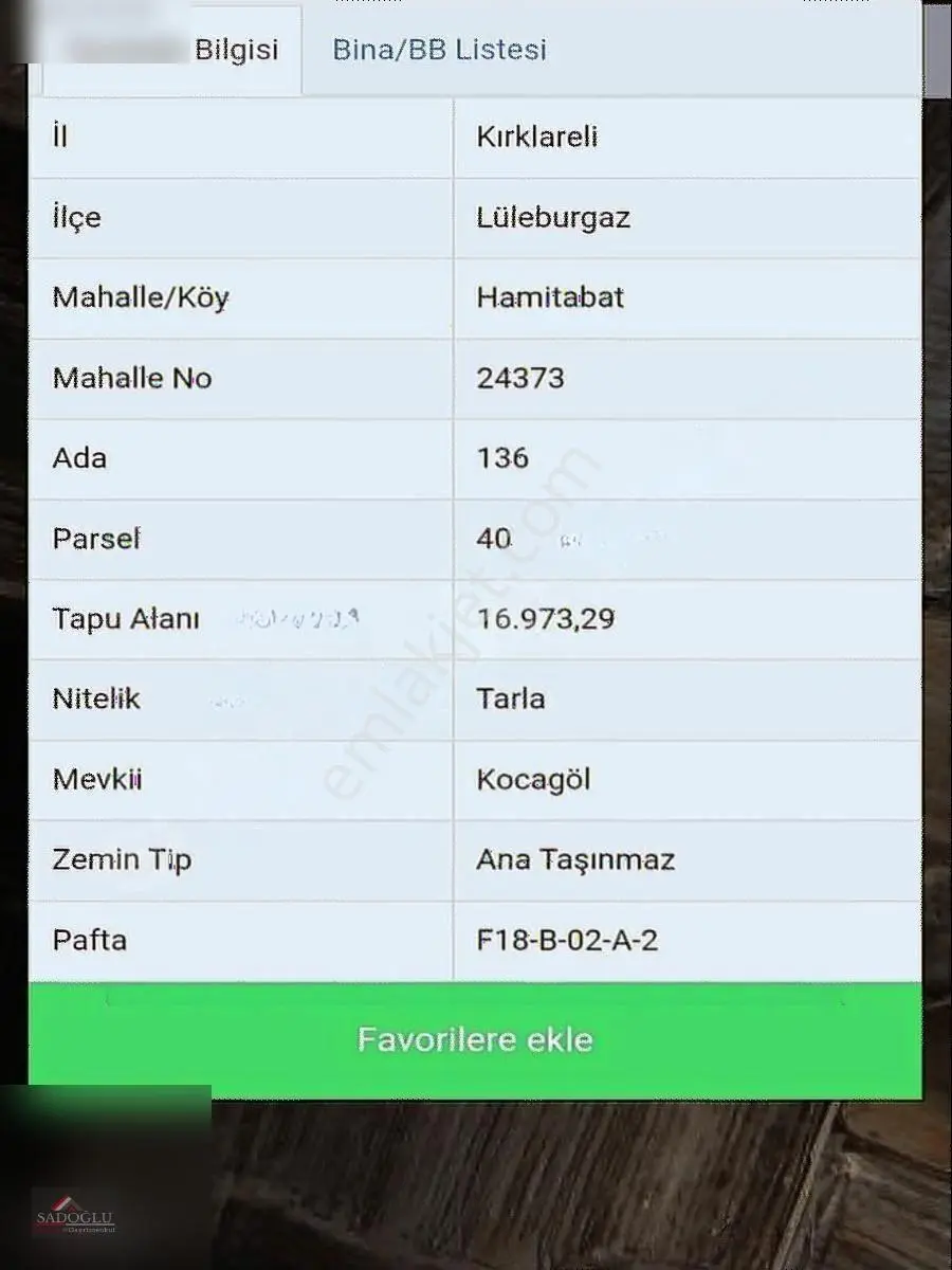 Lüleburgaz Hamıtabat'ta 16.973 M2 Satılık — fotoğraf 6