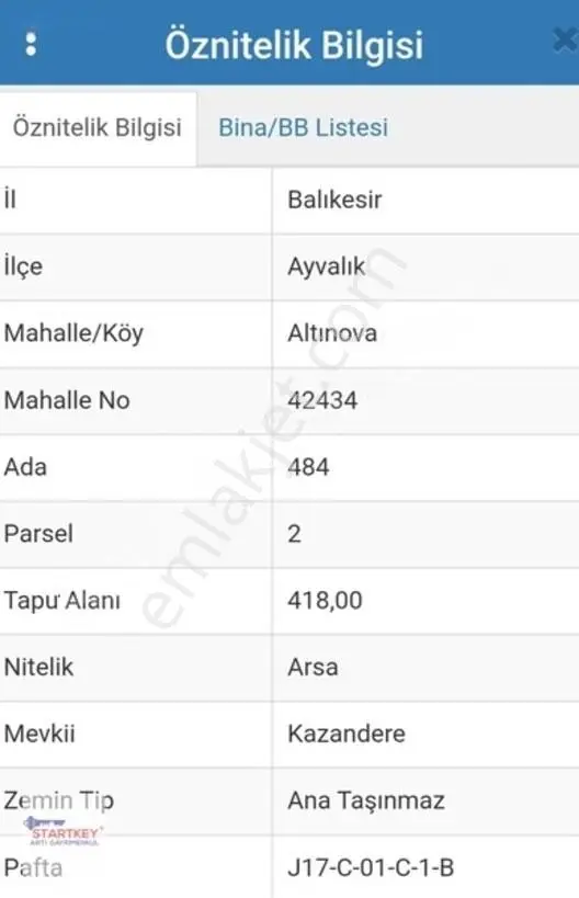 Ayvalık Altınova 2 Kat İmarlı Satılık Arsa — fotoğraf 4