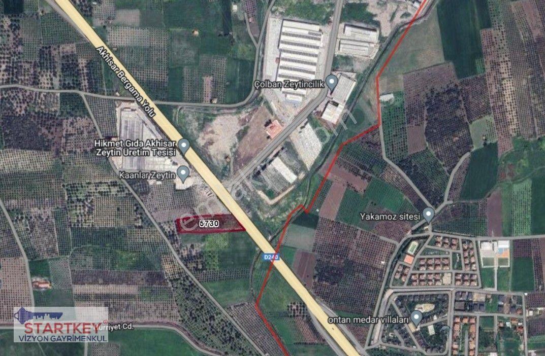 Akhisar Aziosb Tam Karşısı Harika Konumda Asfalt Üstü 1350m2 — fotoğraf 13