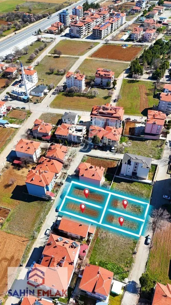 Şahin Emlaktan Denizli Acıpayam Aşağı Mah. B+3 Kat İmarlı Satılık Fırsat Arsalar — fotoğraf 2