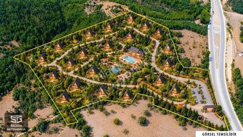 Satılık Tek Tapu 62 Dönüm Yatırımlık Tarla — fotoğraf 2