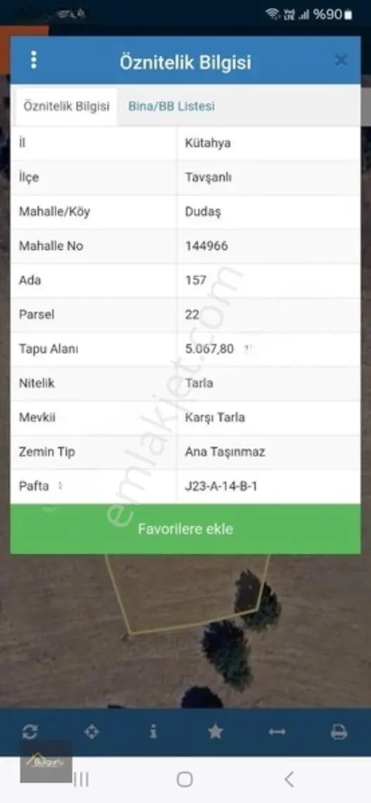 Kütahya Tavşanlı Dudaşta Kelepir Arazi. — fotoğraf 34