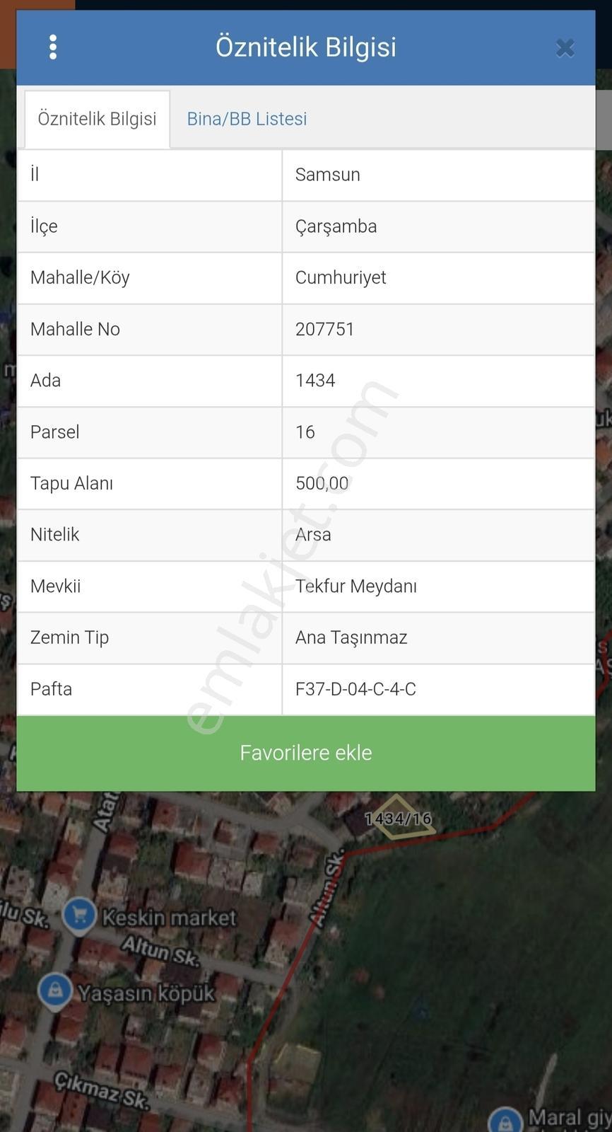 Çarşamba Fırsat Satılık Arsa — fotoğraf 2