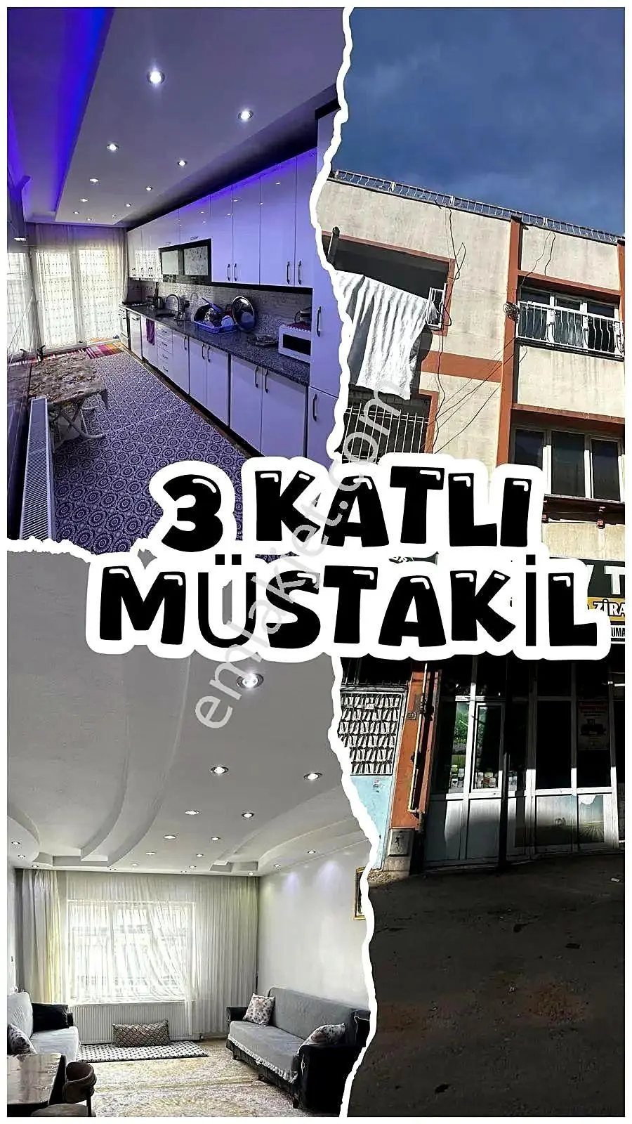 Şehitkamil Selahattin Eyyubi'De Ana Caddeye Yakın Altı Ambarlı 3 Katlı Müstakil...
