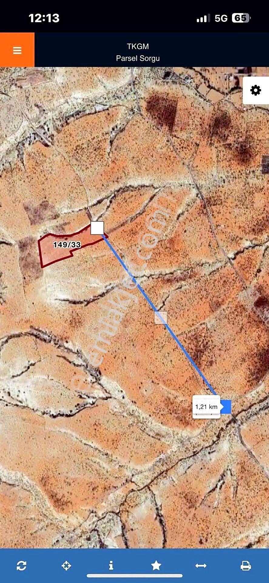 Şehitkamil Aşağı Arıl'da 40.421 M² Satılık Yatırımlık Arazi, Dönümü 350.000 Tl — fotoğraf 2