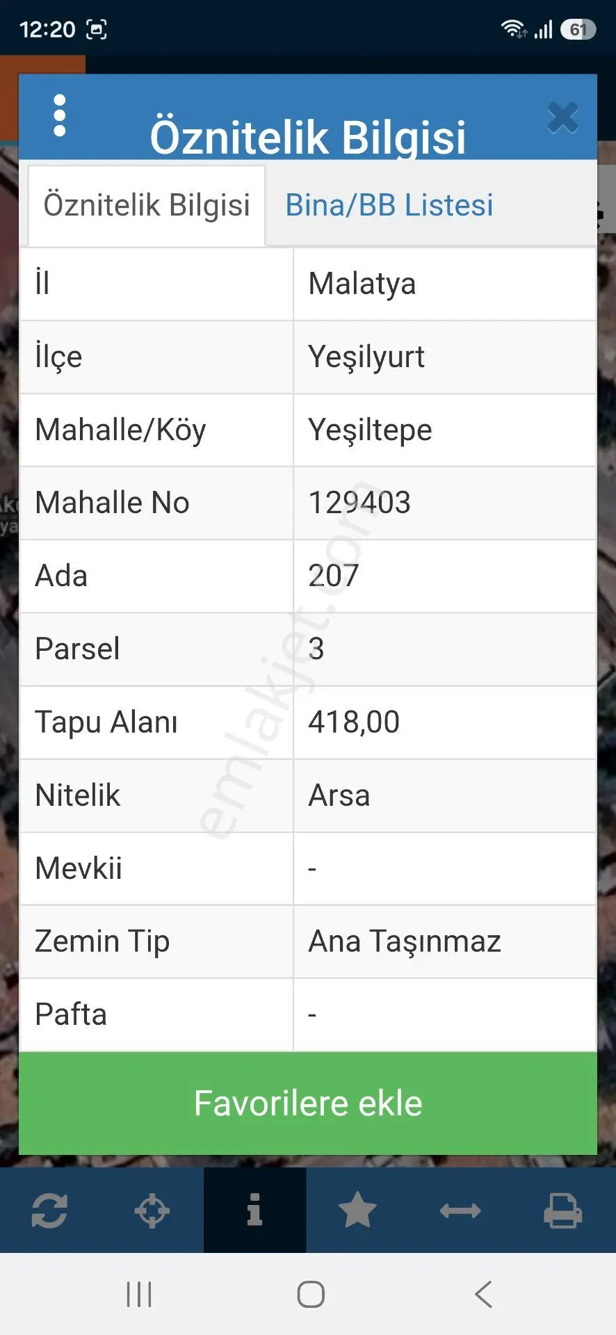 Yeşiltepe Sıtadın Yanı 5 Kata İmarlı Satılık 418 Metre Arsa — fotoğraf 3