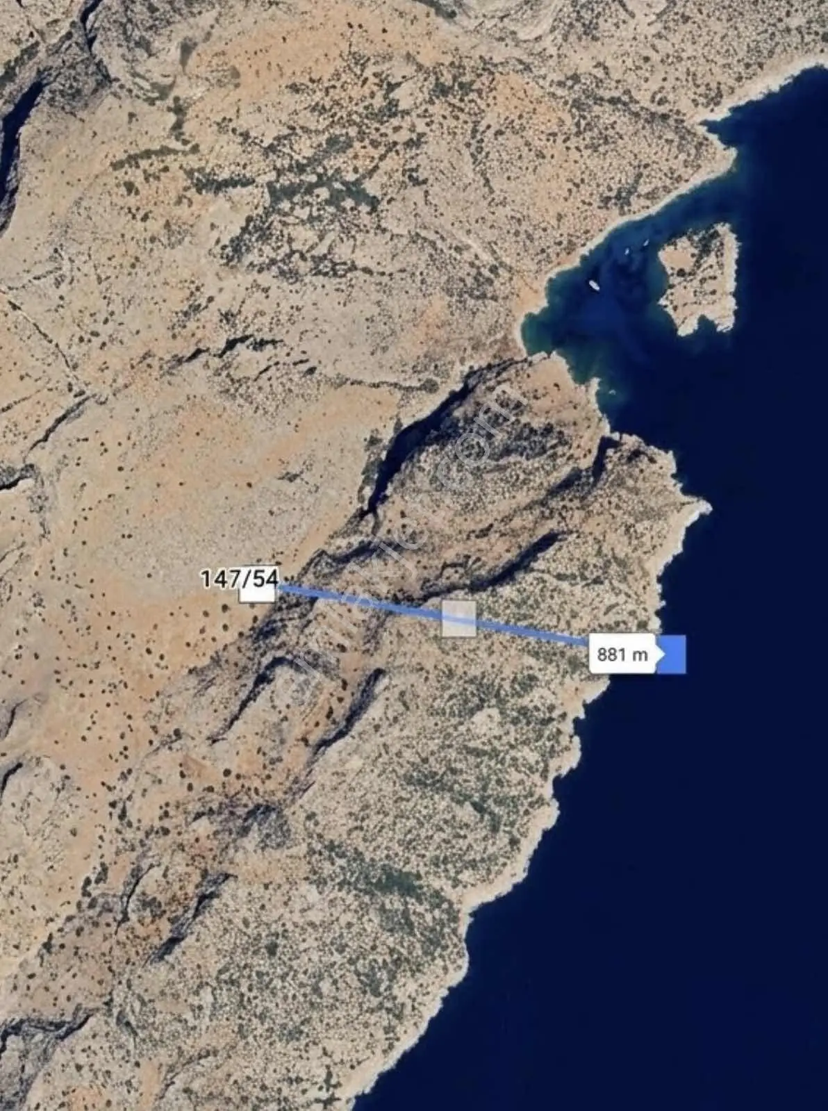 Marmaris Taşlıcada Yola Cepheli L 212 M² Müstakil Tarla — fotoğraf 4