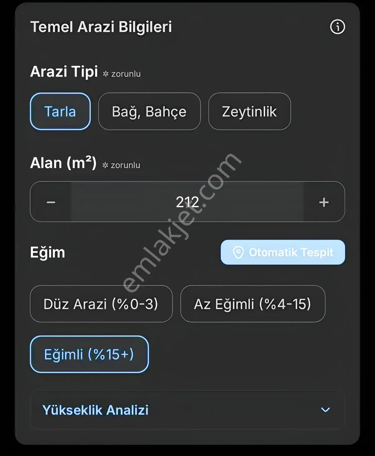 Marmaris Taşlıcada Yola Cepheli L 212 M² Müstakil Tarla — fotoğraf 5