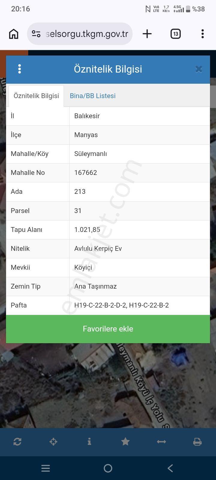 Manyas Süleymanlıda 1 Dönüm Arsa İçinde Müstakil Yaşam Alanı — fotoğraf 17