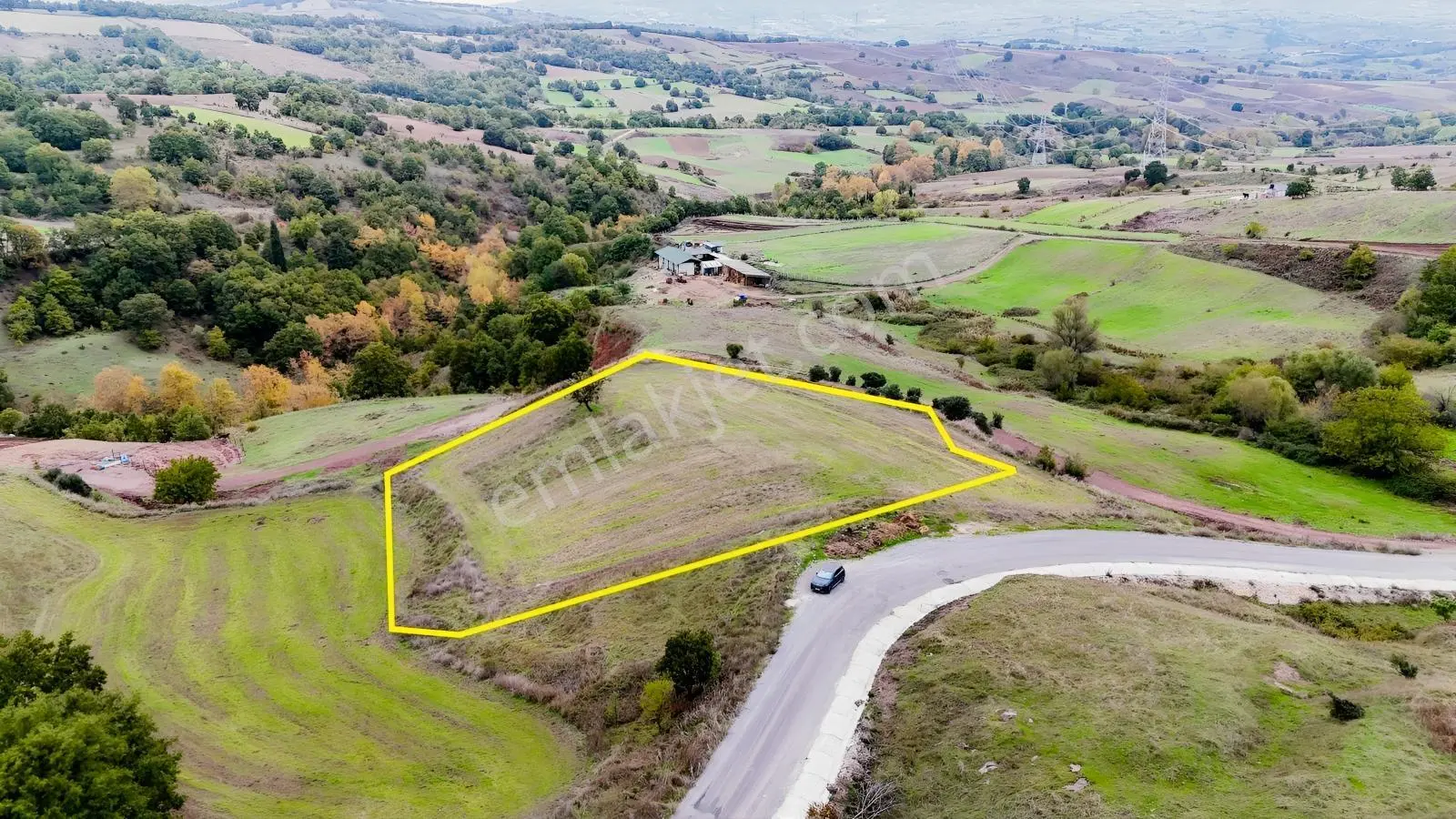 Rota'Dan Kızderbent'Te Asfalta Cephe Satılık 4.572M2 %5Li Arazi!