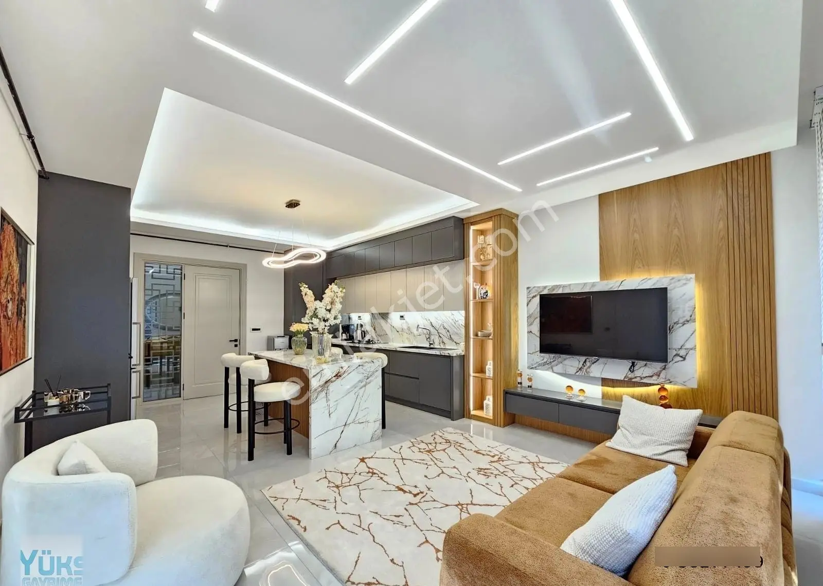 Denizli Yenişafak Ta 4+1 Kapalı Havuzlu Site İçi Akıllı Ev Sistemli Ultra Lüks Satılık Daireler — fotoğraf 22