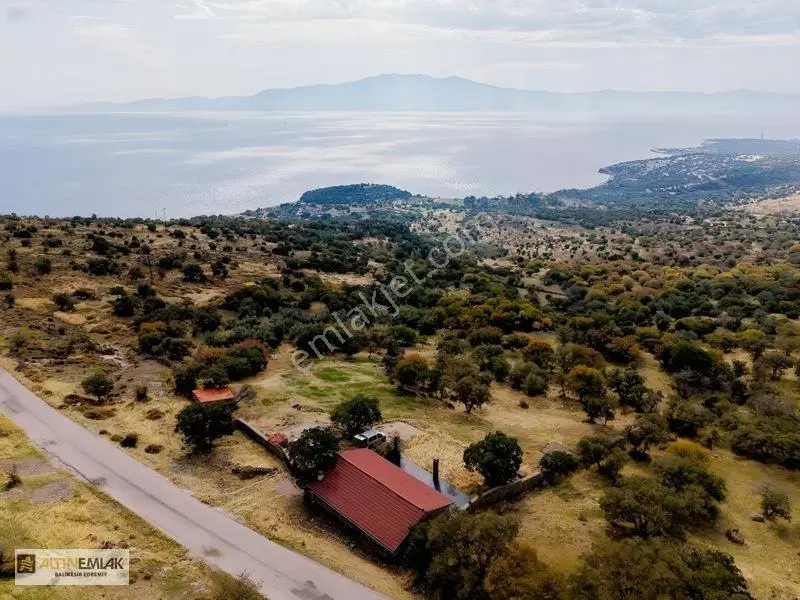 Ayvacık Kuruoba 12.042M² Deniz Ve Doğa Manzaralı Eşsiz Taş Ev