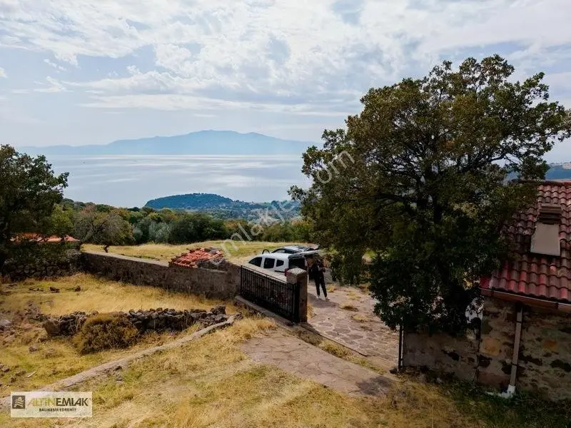 Ayvacık Kuruoba 12.042m² Deniz Ve Doğa Manzaralı Eşsiz Taş Ev — fotoğraf 17