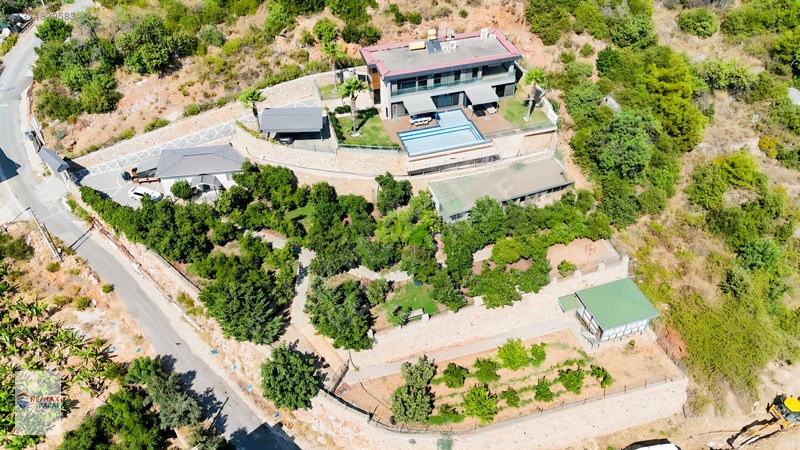 Alanya Hacımehmetlide Muhteşem Deniz Manzaralı Ultra Lüks Villa — fotoğraf 31