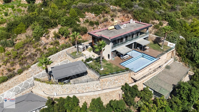 Alanya Hacımehmetlide Muhteşem Deniz Manzaralı Ultra Lüks Villa — fotoğraf 35