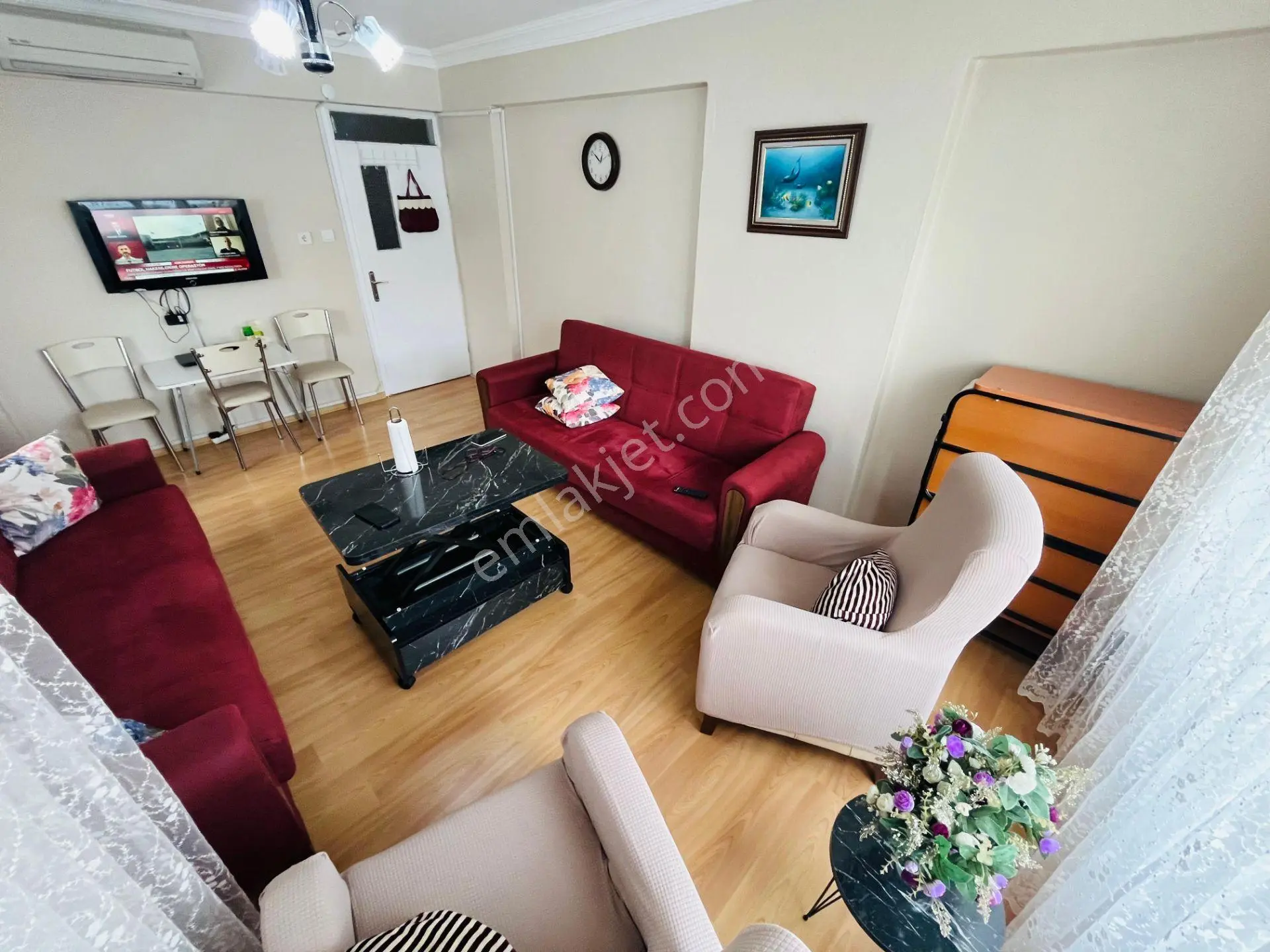 Yükselden Tek Yetkili Altınkumda Full Krediye Uygun 2+1 Daire