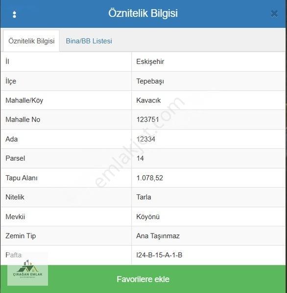 Çırağan Emlak'Tan Kavacık Bölgesinde 1.078 M2 Arsa Alanı
